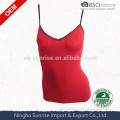 women`s polyester/spandex seamless sports vest bra,fitness camisole bra